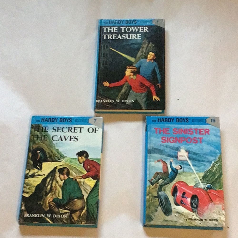 The Hardy Boys Hardbacks, Printed in 70’s and 80’s